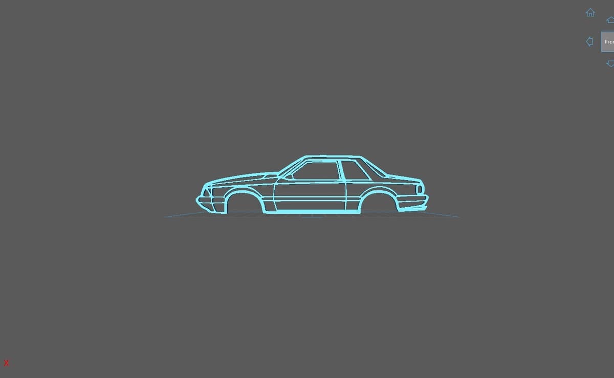 Ford - Mustang Foxbody 1989 Wall Art