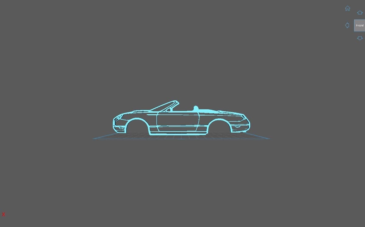 Ford - Thunderbird 2005 Wall Art