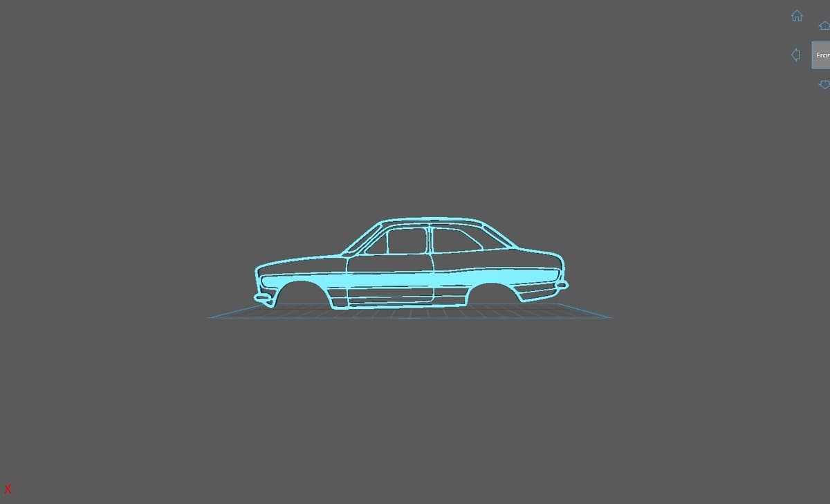 Ford - Escort RS 1600 Wall Art