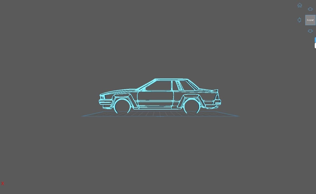 Nissan - 240 RS 1983 Wall Art
