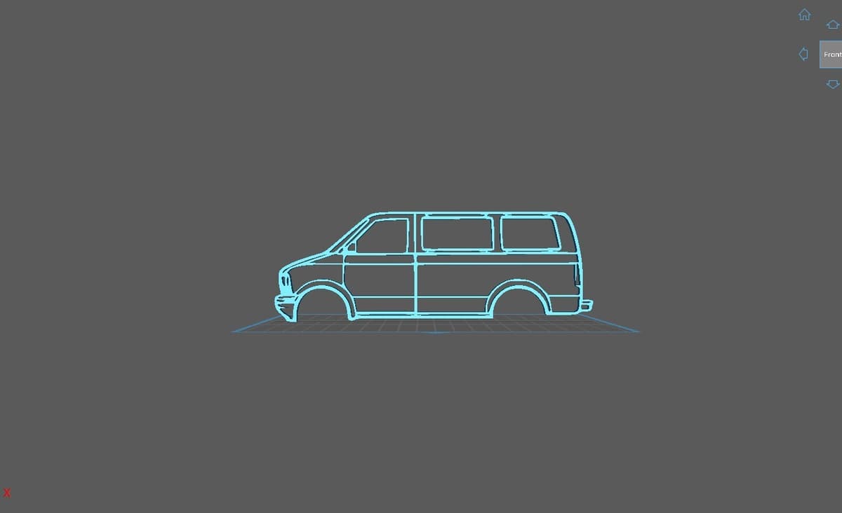 Chevrolet - Astro Van 2004 Wall Art