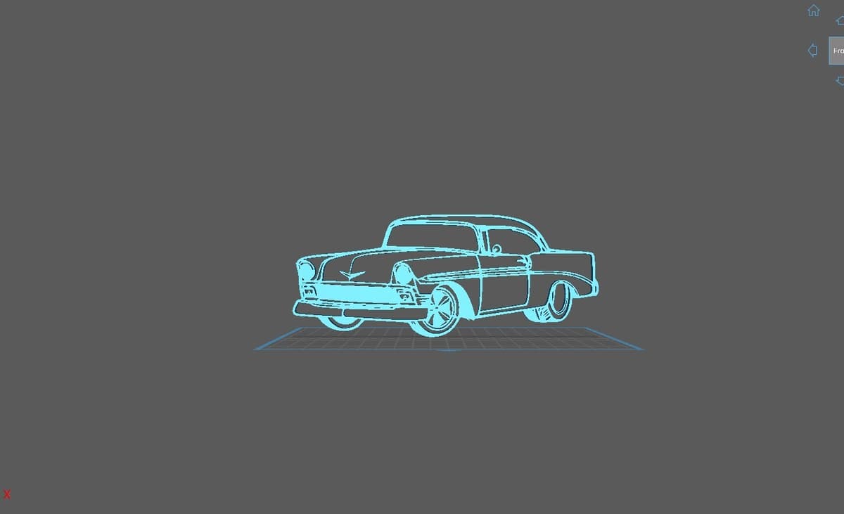 Chevrolet - Bel Air 1956 Wall Art