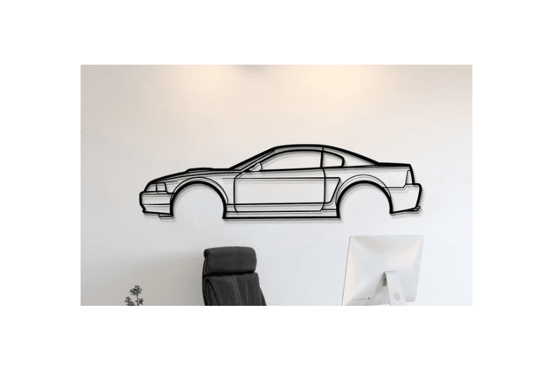 Ford - Mustang GT 2001 Wall Art