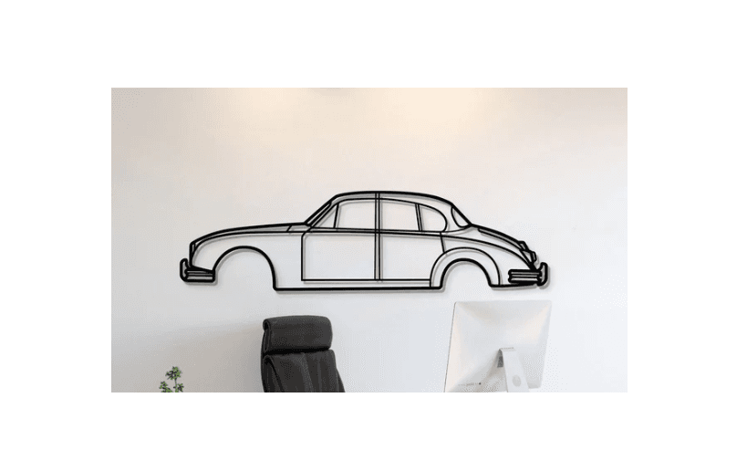 Jaguar - MK II 3.8 1959 Wall Art