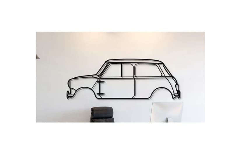 Mini Cooper - S 1965 Wall Art