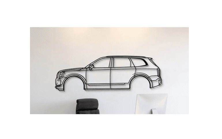 Kia - Telluride Wall Art