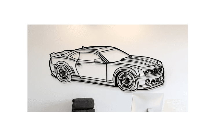 Chevrolet - Camaro SS 2010 Wall Art