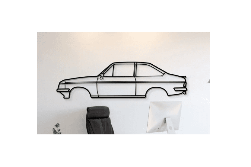 Ford - Escort RS 1800 1977 Wall Art