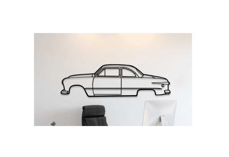 Ford - Club Coupe 1949 Wall Art