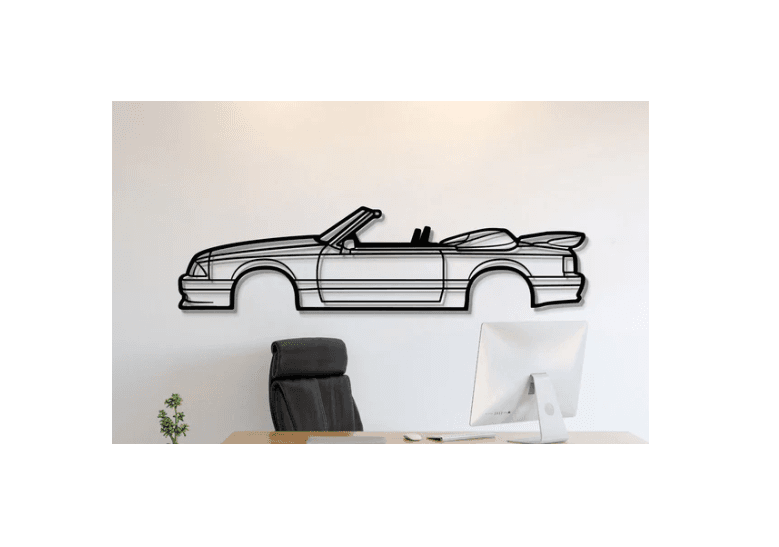 Ford - Mustang Saleen 1990 Wall Art