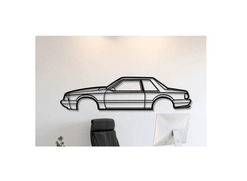 Ford - Mustang Foxbody 1989 Wall Art