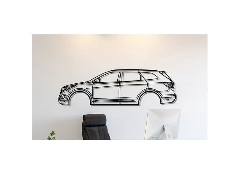 Hyundai - Sante Fe 2013 Wall Art
