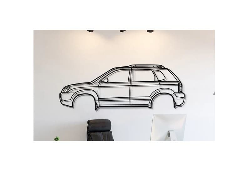 Hyundai - Tucson 2005 Wall Art