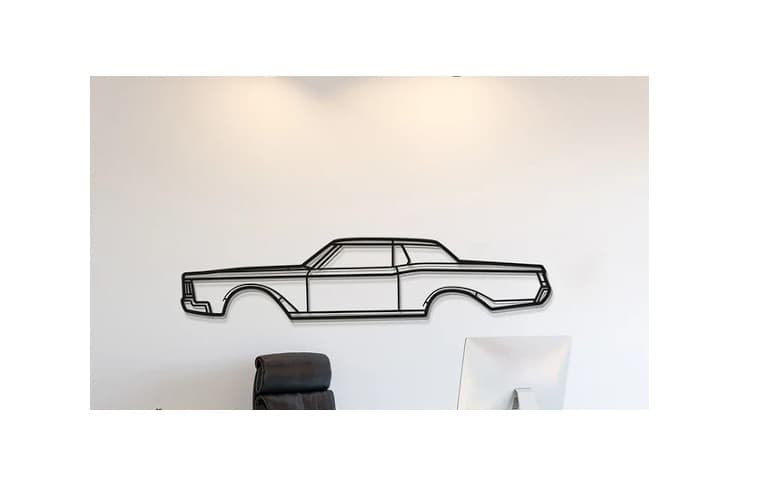 Lincoln - Mark II 1968 Wall Art