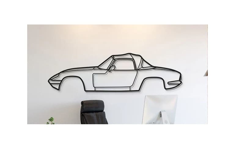 Lotus - Elan Sprint 1971 Wall Art