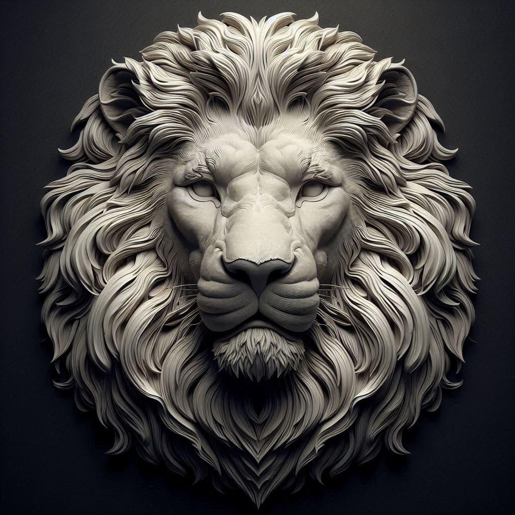 Lion face