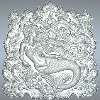 Mermaid Stl