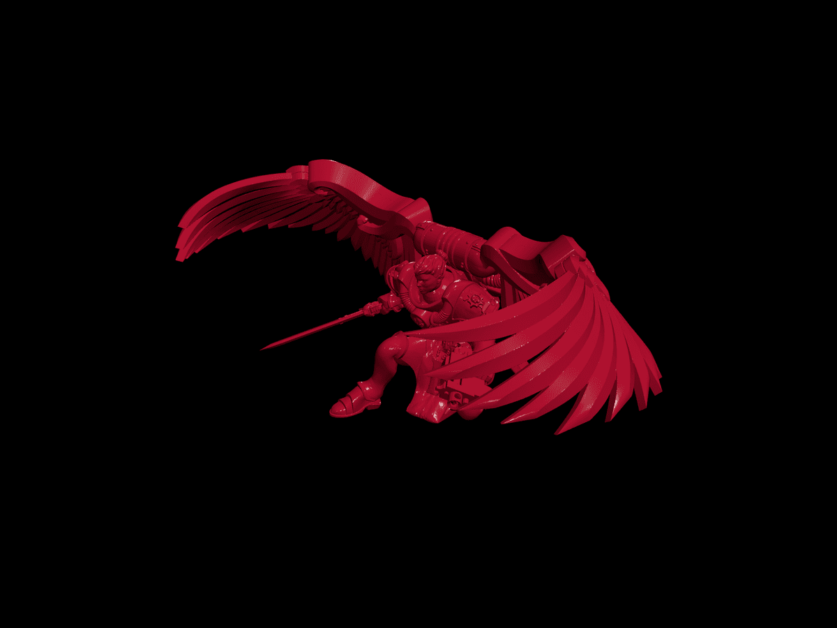 Seraphim / Zephyrim Assault Sister Squad – Adeptas Sororitas Jump Infantry Proxy (28–32mm Scale)