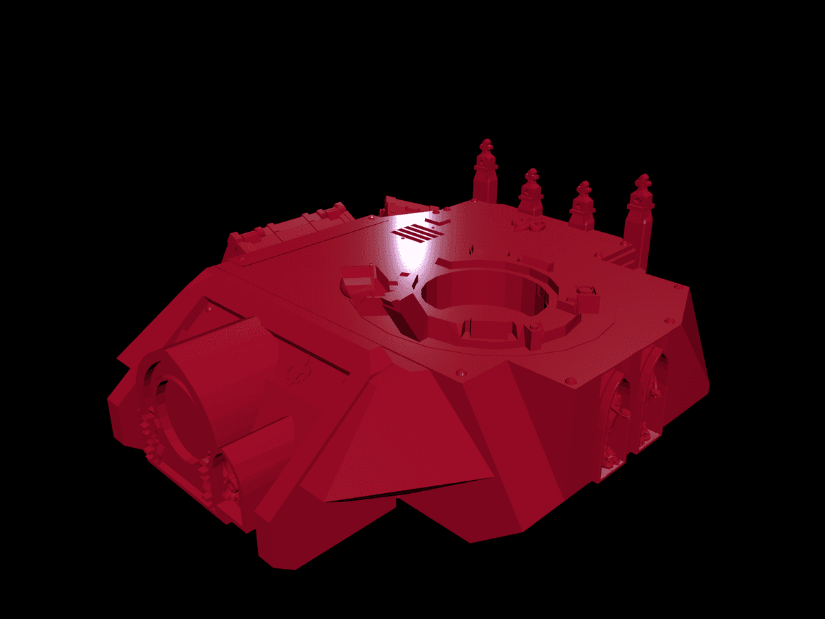 Battle Sisters Castigator Tank – Adeptas Sororitas Battle Tank Proxy (28–32mm Scale)