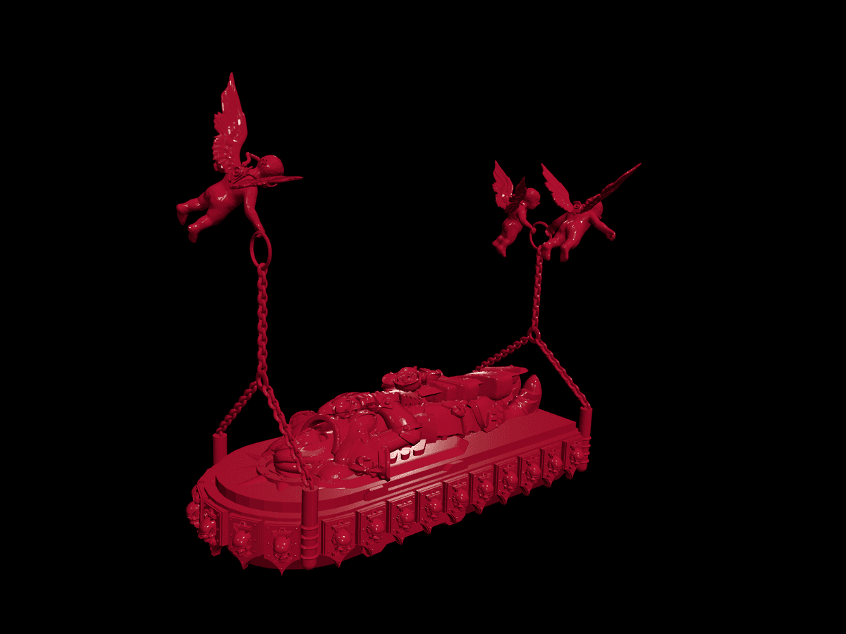 Triumph of Saint Katherine – Adeptas Sororitas Grand Procession Proxy (Highly Detailed)