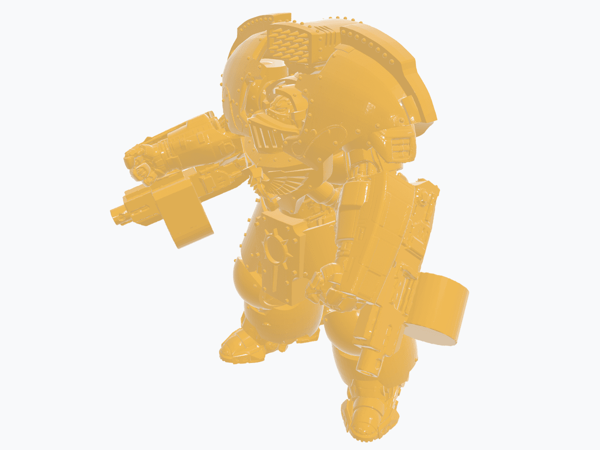 Telemon Heavy Dreadnought – Adeptus Custodes Super-Heavy Walker Proxy