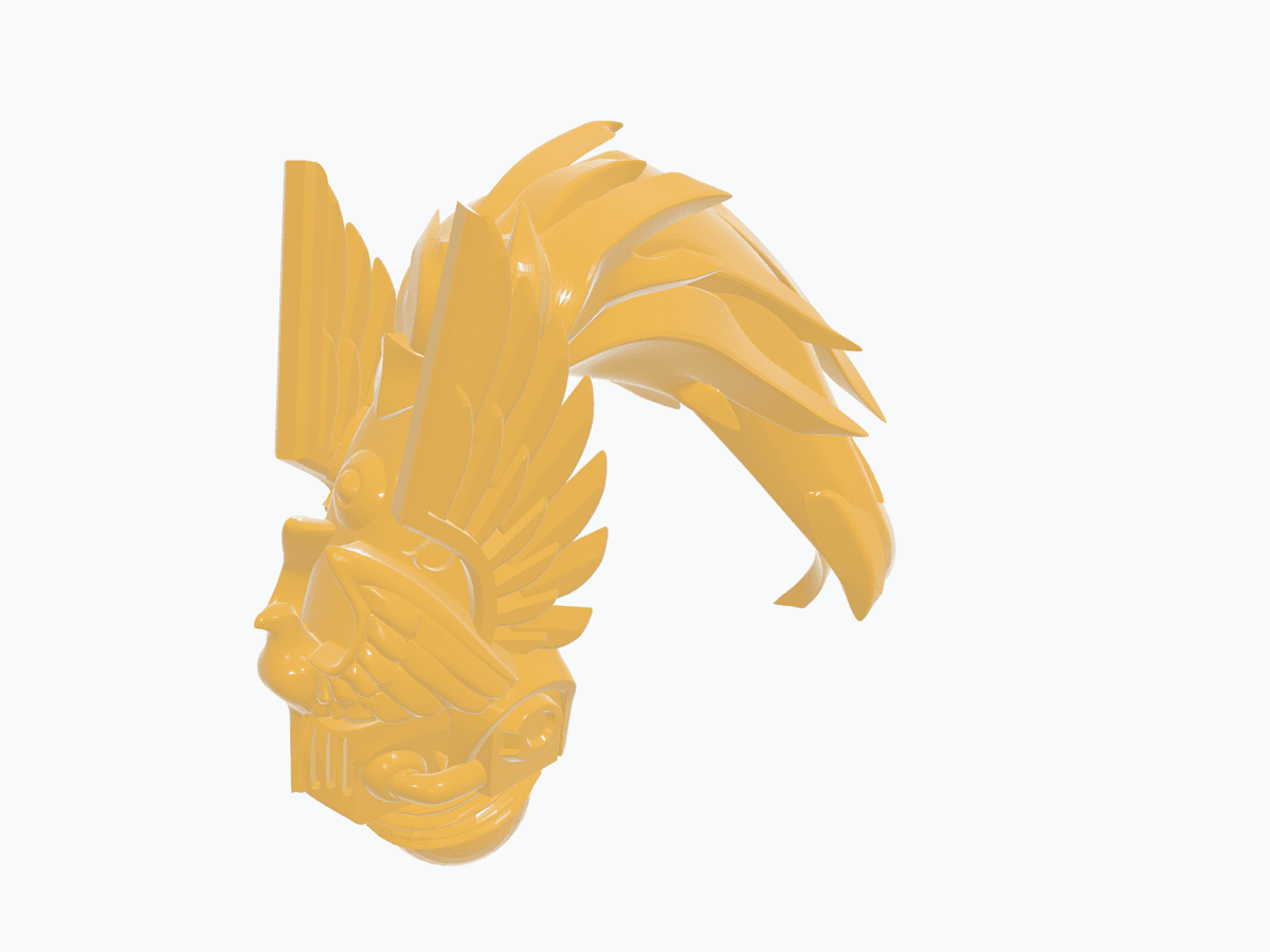 Trajan-Style Commander Helmet – Adeptus Custodes Hero Upgrade (Helmet Only)