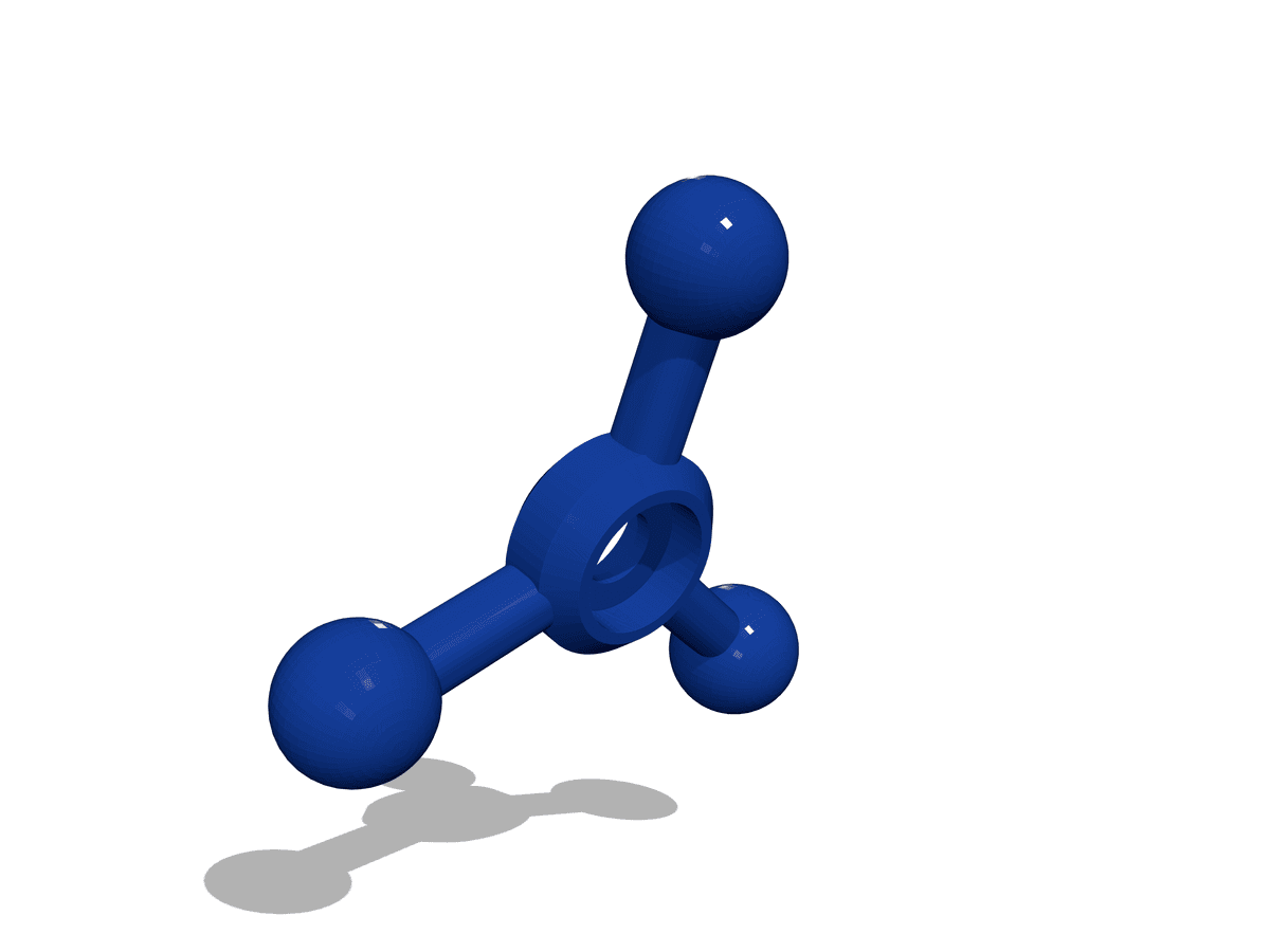 🛰️ Satellite Fidget Spinner – Orbital 3-Arm Design