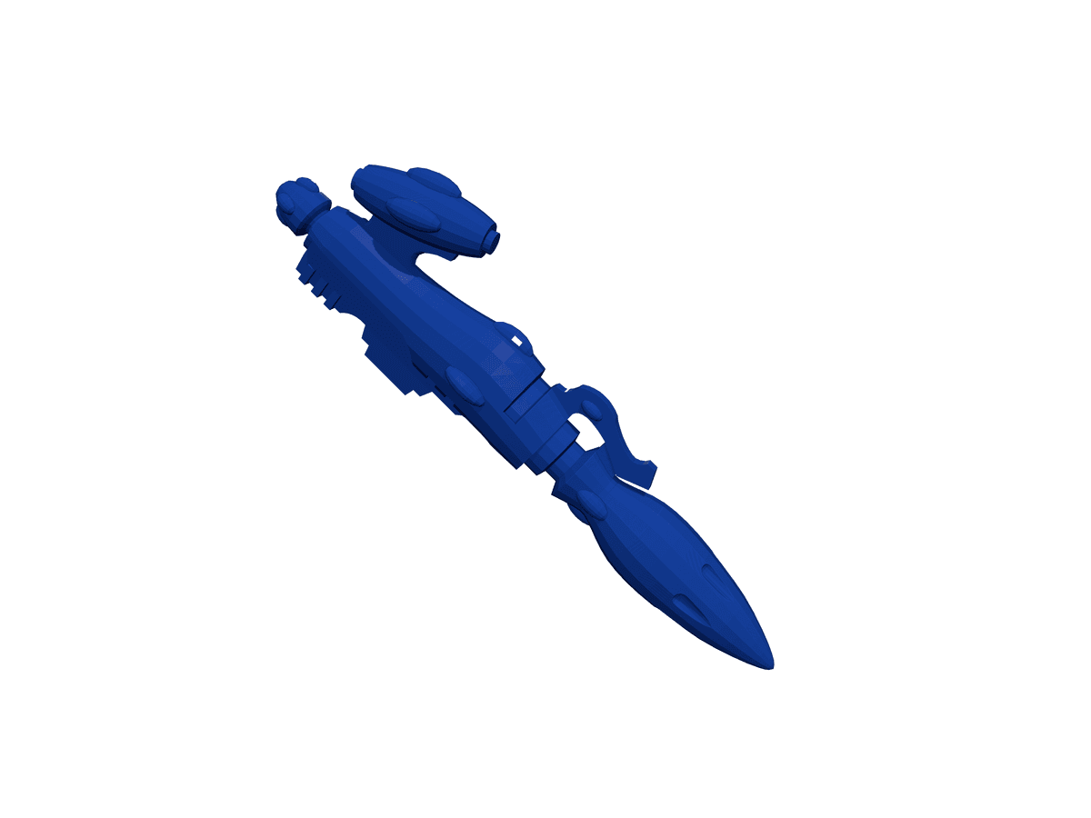 War Walker Missile Launcher – Aeldari Walker Weapon Attachment