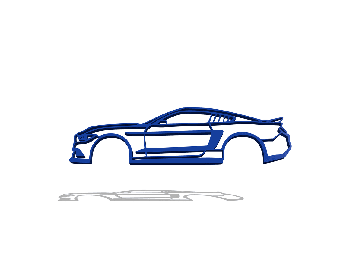 Ford - Mustang GT Wall Art