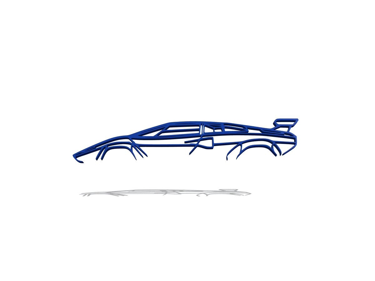 Lamborghini - Countach Wall Art