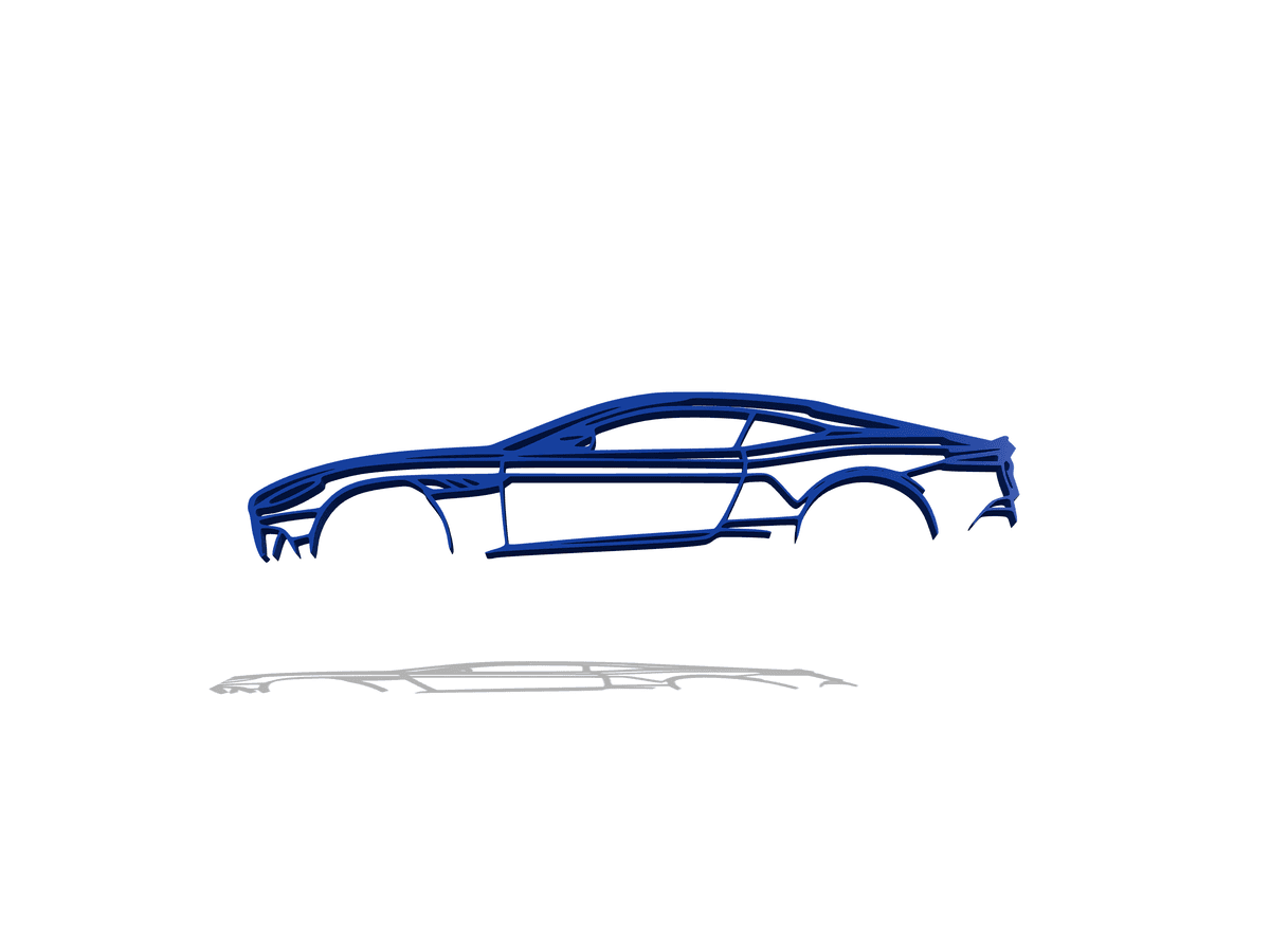 Aston Martin - DBS Superleggera Wall Art