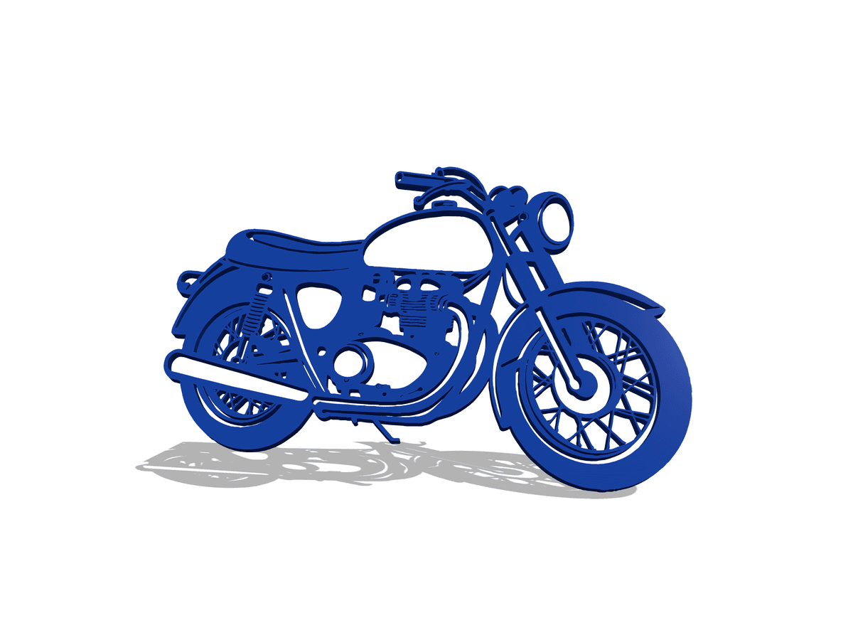 BSA - Rocket Gold Star Wall Art