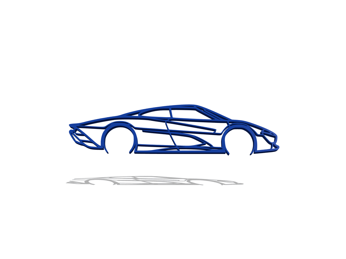 Mclaren - Speedtail Wall Art