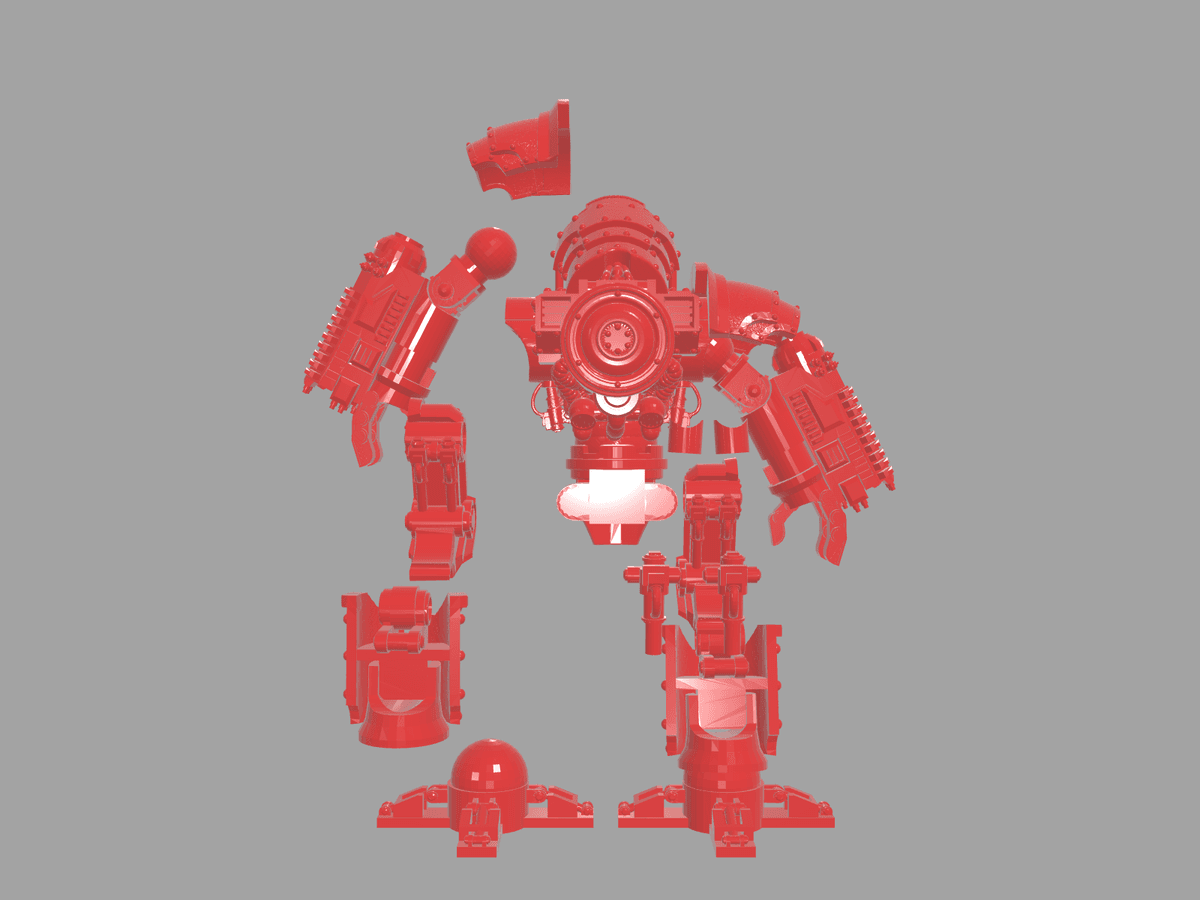 Domitar Battle Automata – Early-Era Mechanicum (30k Style)