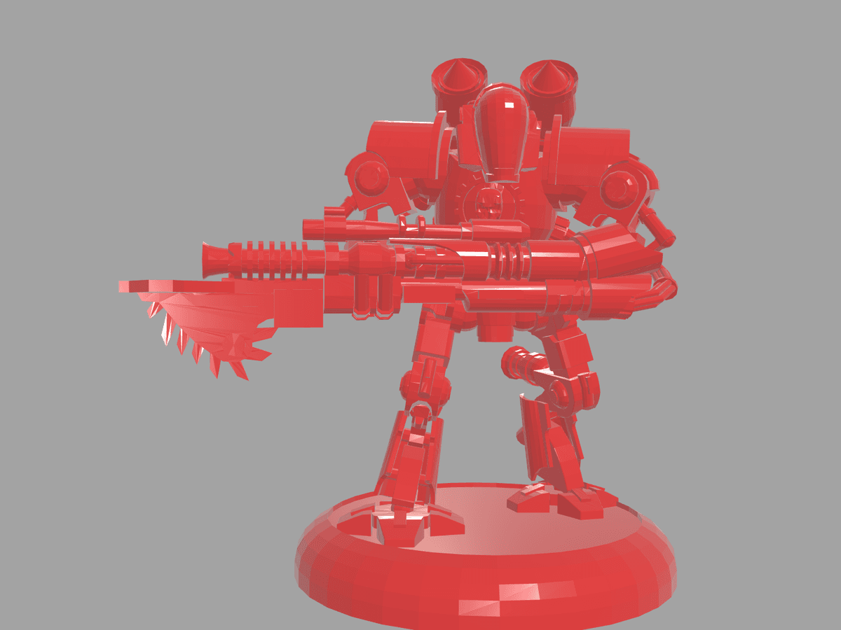 Amnuthax Cyborg – One-Piece Mechanicum Combat Construct (30k)