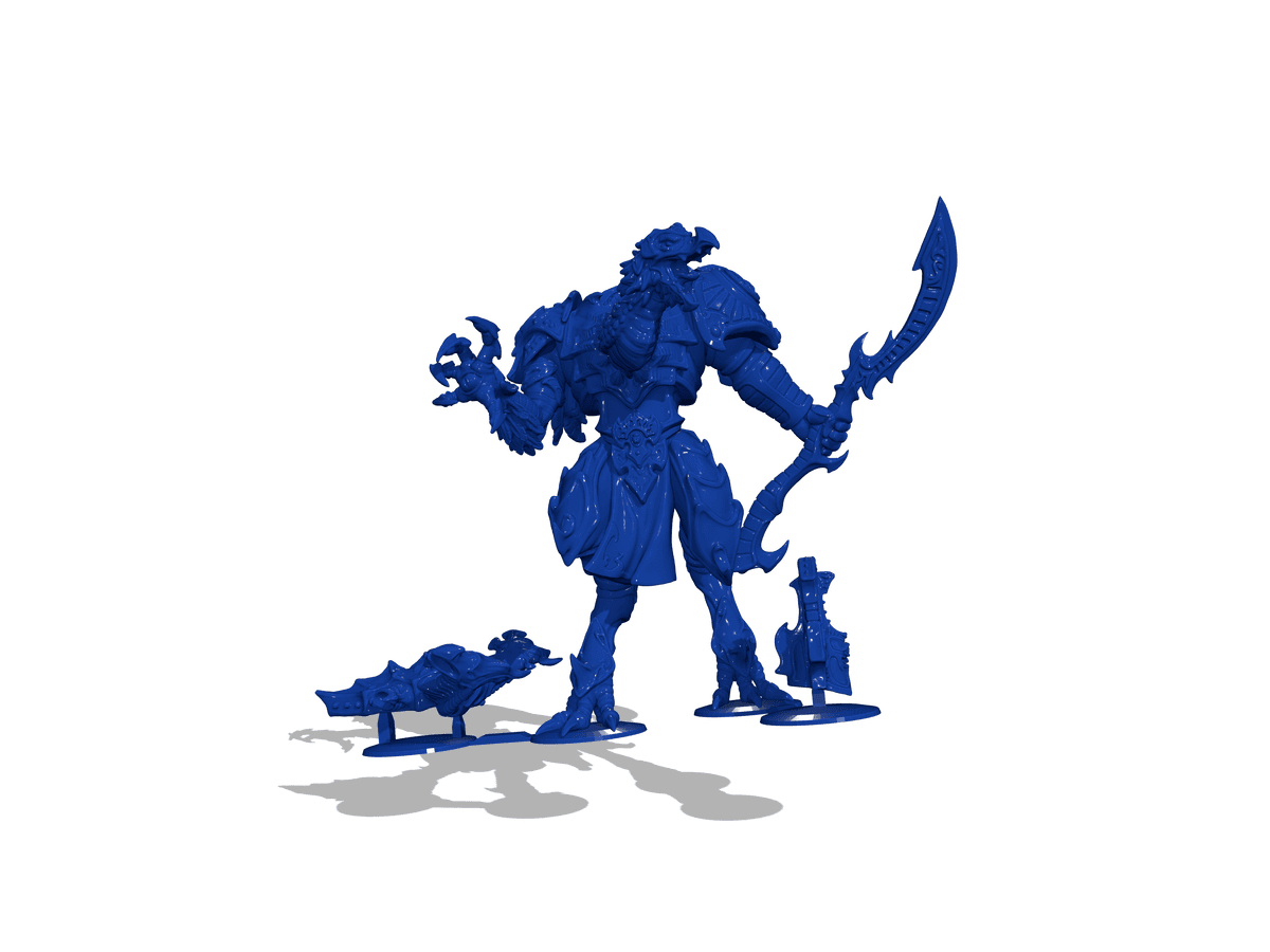 Tzeentch Daemon Prince – Warp Sorcerer Overlord