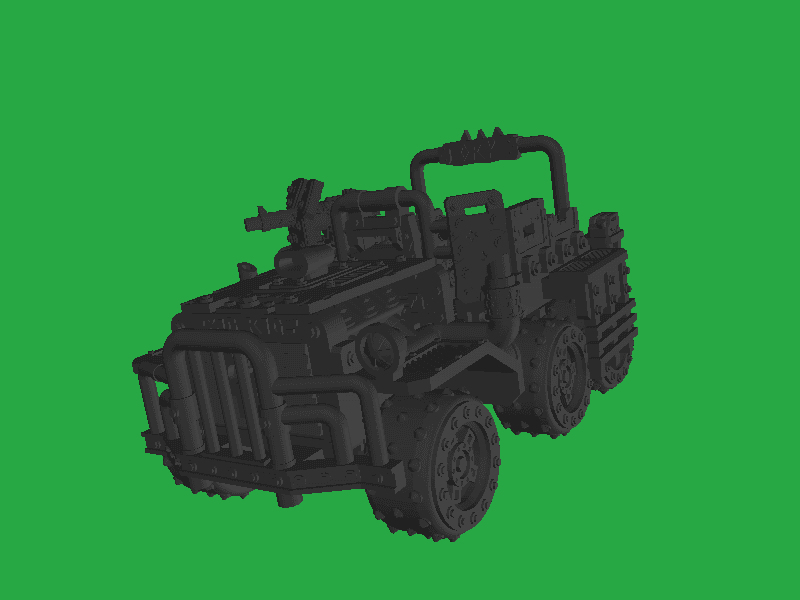 Greenskin lorry Trukk