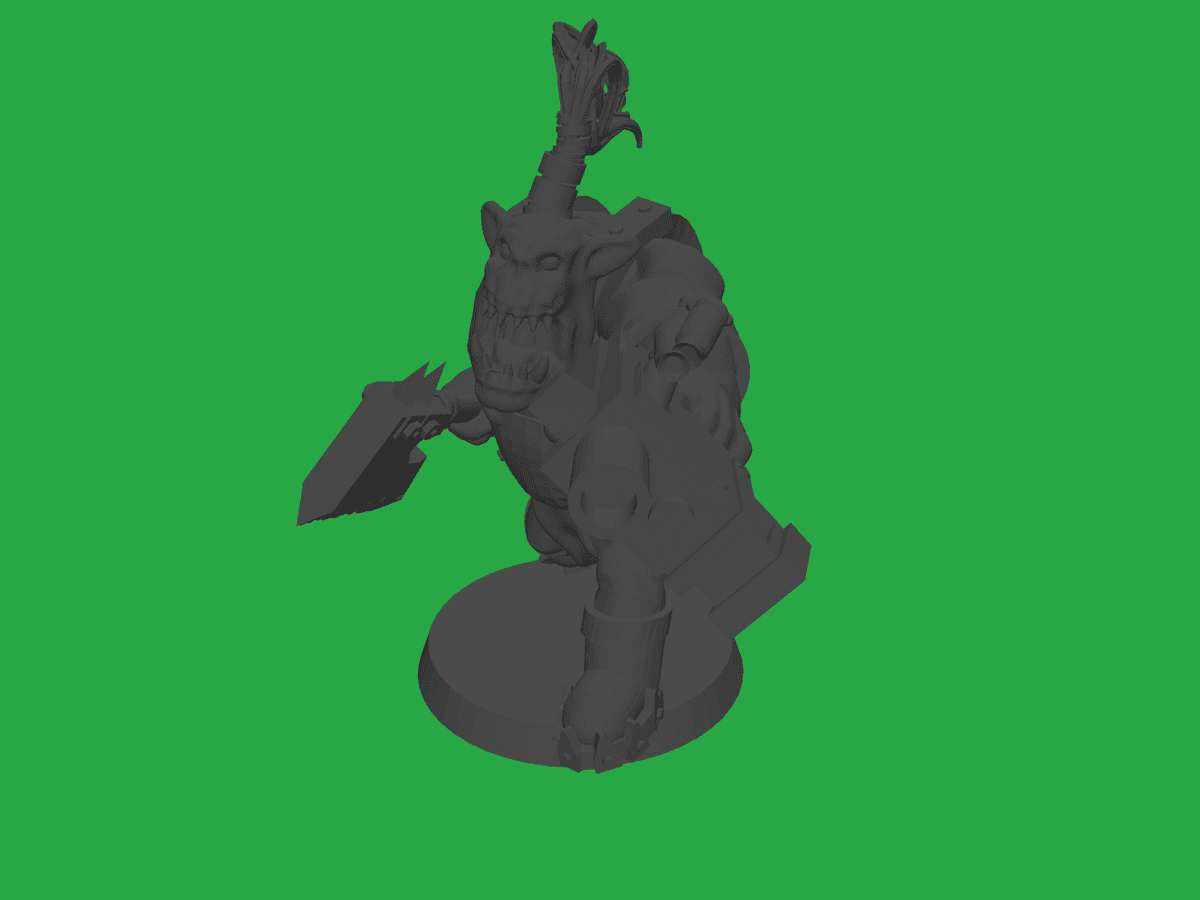 Ork Boyz melee and pistols