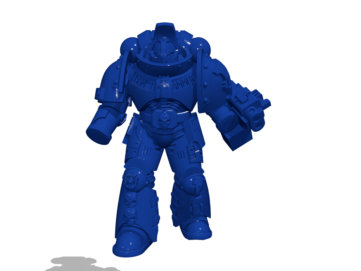 Grey Knight Strike Knights – Power Armour Squad