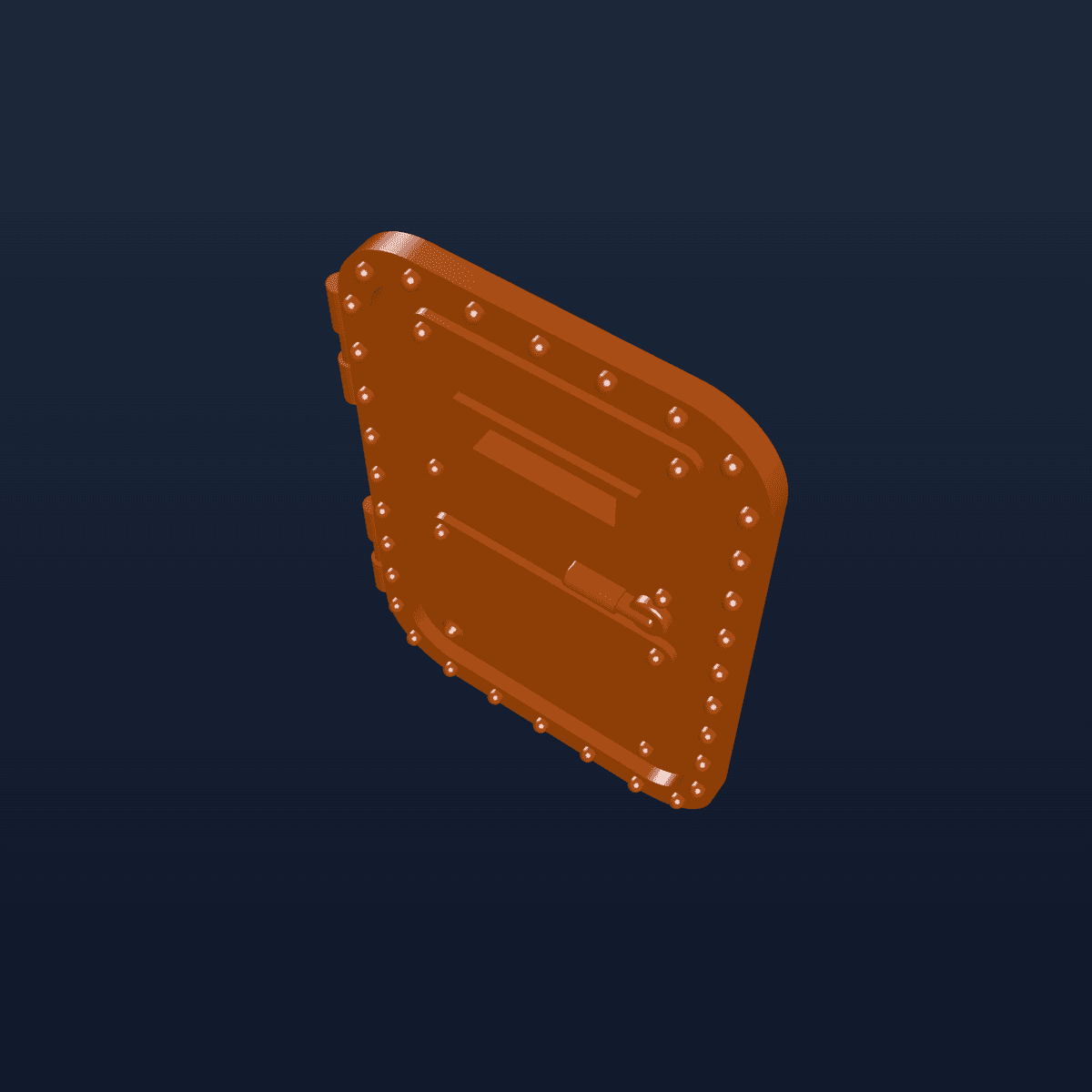 Wargames Terrain Bulkhead Door For Necromunda Wall Section