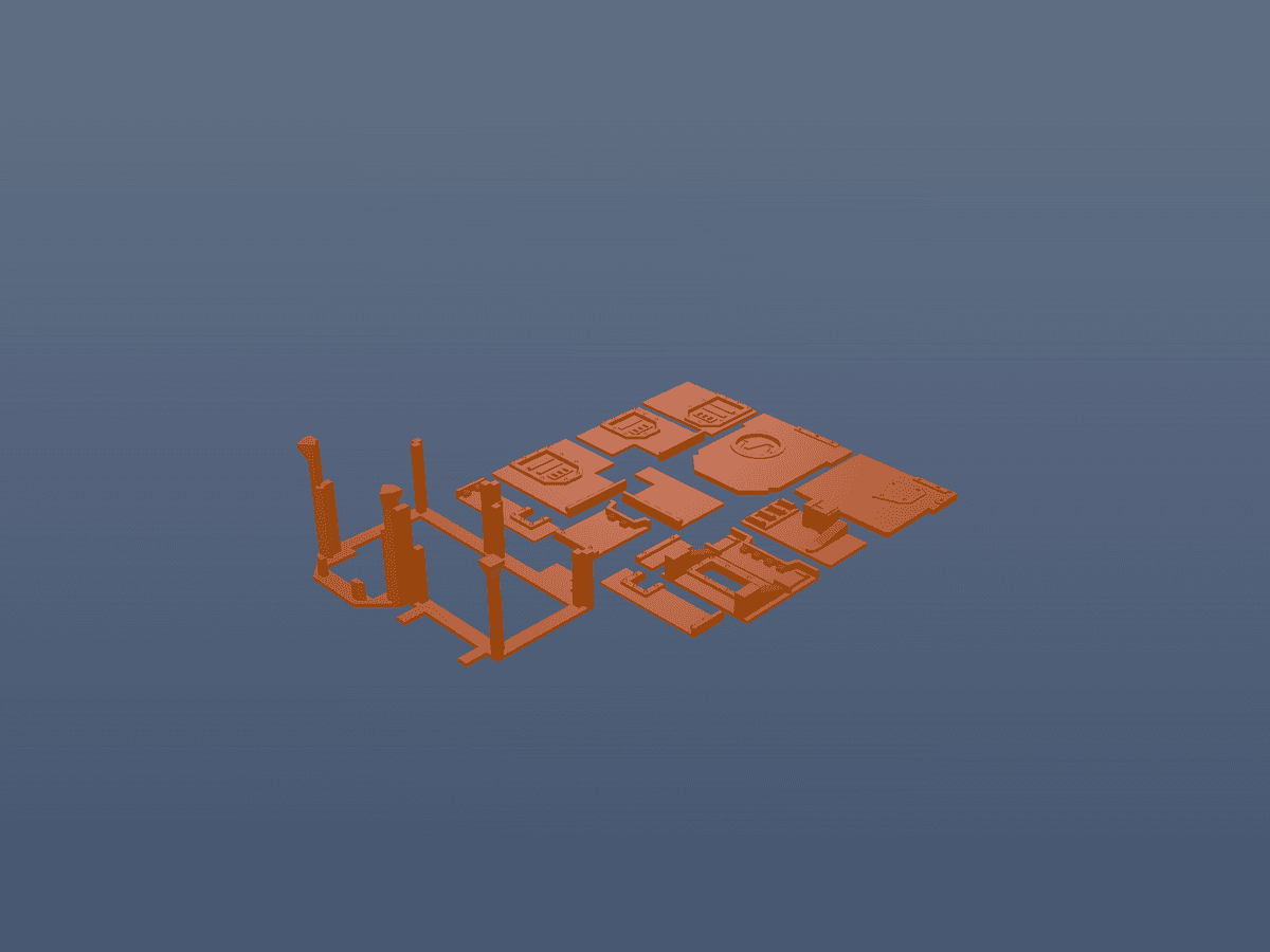 Wargames Terrain 40k Imperial Bunker