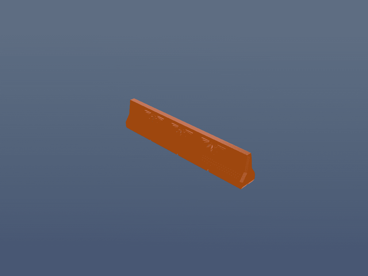 Wargames Terrain Imperial Barricade