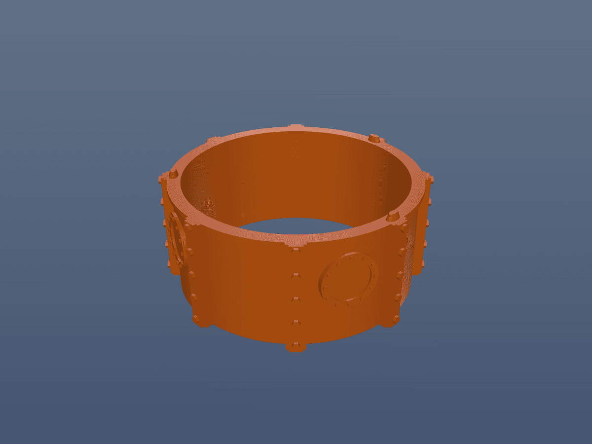 Wargames Terrain Industrial Dome Expansion Set