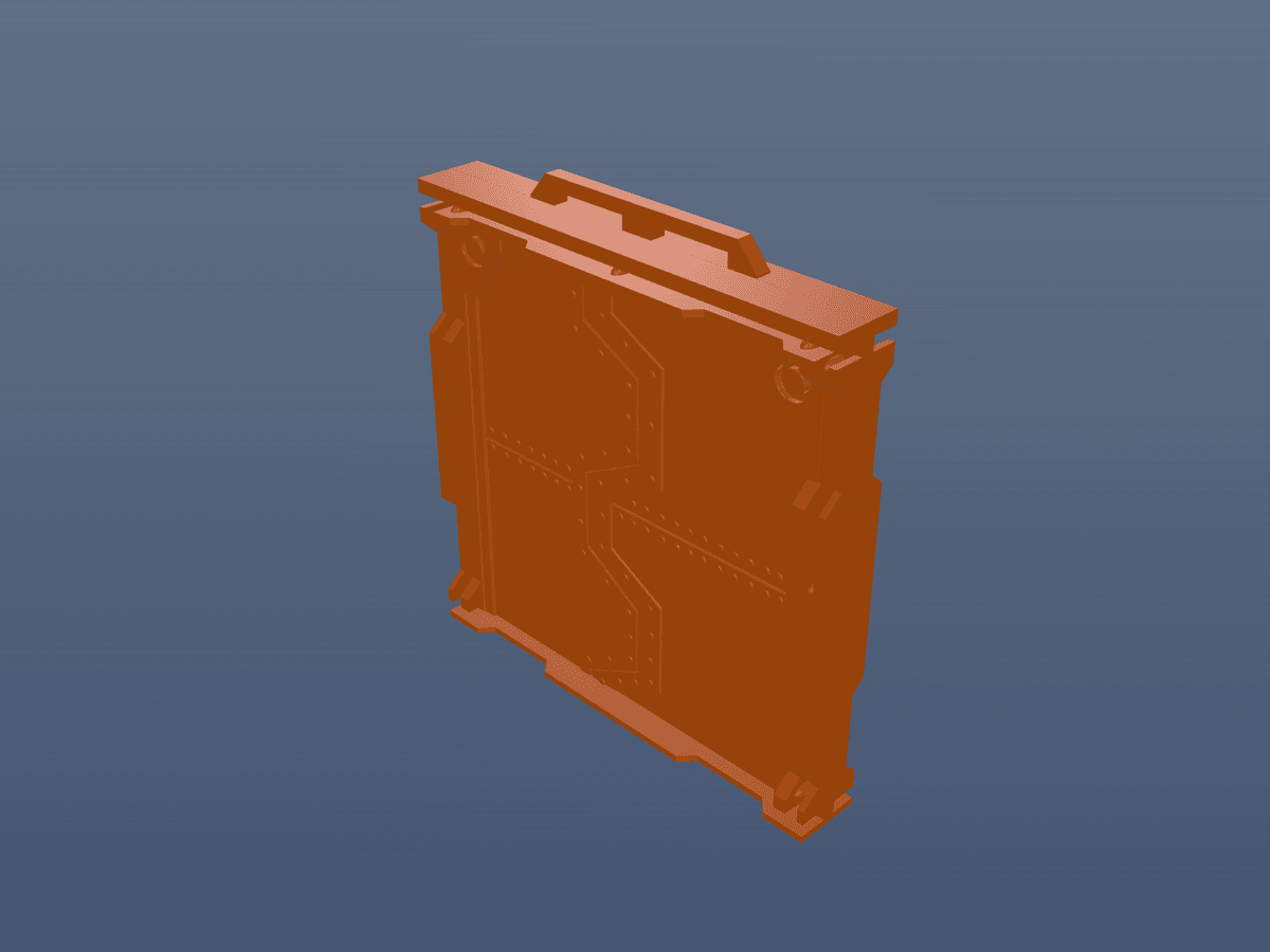 Necromunda Bulkhead 07 - Wargames Terrain