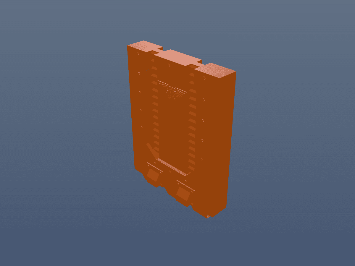 Zone Mortalis Doorway Bulkheads and Doors - 28mm Terrain for Warhammer 40k