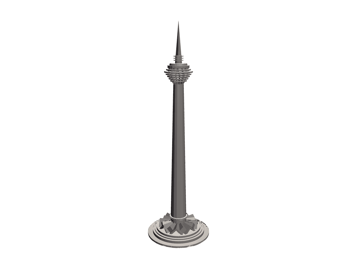 Kl Tower by Tinkerzonchannel