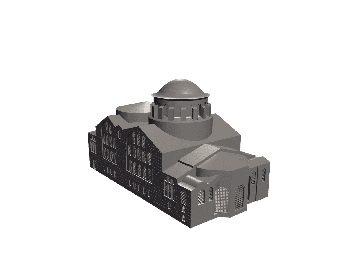 Aya Irini Aya İrini (hagia Eirene) Stl Fixed