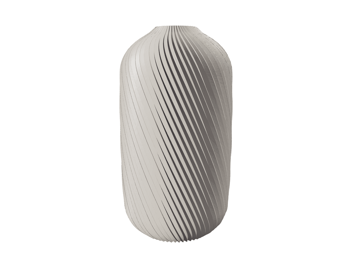 The Rossella Vase 110 Spiral Stls