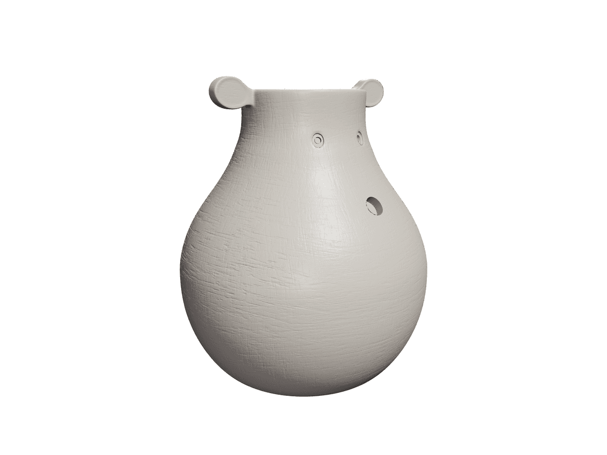 Adorable Reindeer Vase!