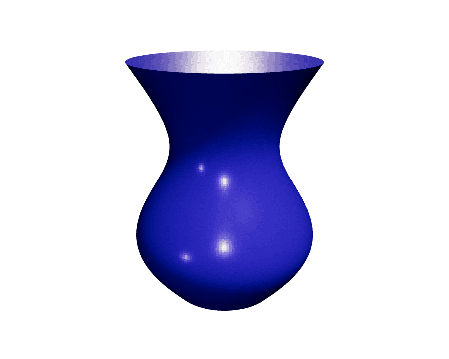 Waisted Curve Vase
